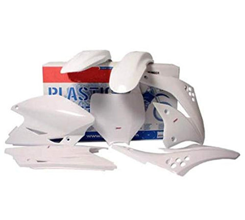 Polisport Plastics Kit White for Honda CRF250R CRF 250R 08-09 - Throttle City Cycles