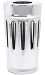 Arlen Ness 20-027 Chrome Ness Fork Boot Cover - Throttle City Cycles