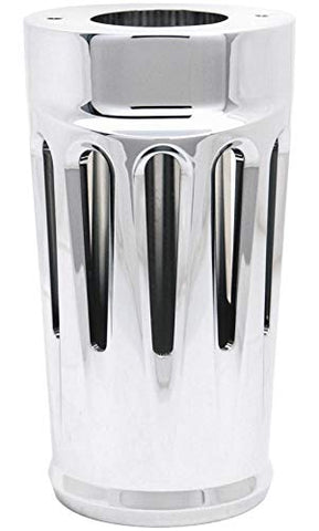 Arlen Ness 20-027 Chrome Ness Fork Boot Cover - Throttle City Cycles