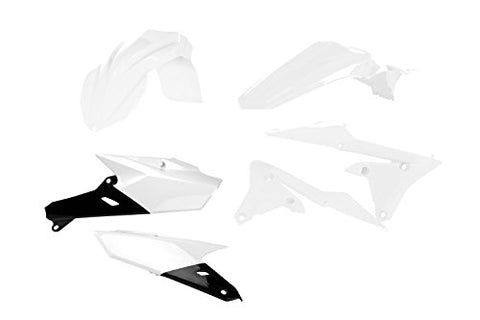 Acerbis 2374184586 White Body Kits, 6 Pack - Throttle City Cycles