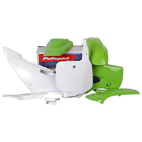 Polisport Plastic Kit - OE , Color: Green 90056 - Throttle City Cycles