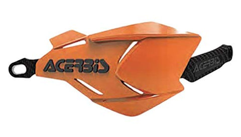 Acerbis 26346-61008 X-Factory Handguard Orange/Black - Throttle City Cycles