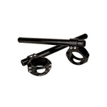 Driven Racing Halo Clip-Ons (43mm) (Black) Compatible with 99-04 Yamaha YZF-R6 - Throttle City Cycles