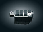 Kuryakyn 8028 Motorcycle Footpegs: Premium Dually ISO Pegs with Male Mount Adapters, Chrome, 1 Pair - Throttle City Cycles