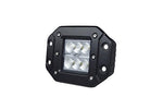 Totron T1230 Cube FLUSH MOUNT Six 5W SPOT (PAIR) - Throttle City Cycles