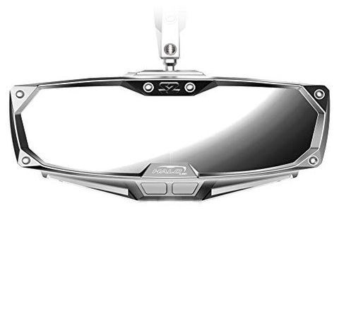 Seizmik Halo-RA LED Rearview Mirror with Cast Aluminum Bezel for All Can-Am Defender Models 18023 - Throttle City Cycles