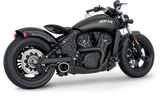 Freedom Performance IN00082 2-1 Shorty Black W/Black Tip - Throttle City Cycles