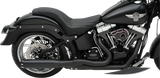 EXHAUST B1 BLK 86-17 SFTL - Throttle City Cycles