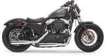 MUFFLERS CHR/BLK 14-19XL - Throttle City Cycles