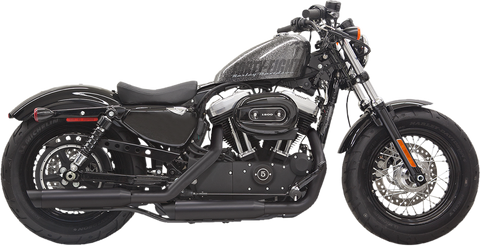 MUFFLR BK/BK SLSH 14-19XL - Throttle City Cycles