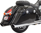 M8C17S Performance Slip-On Mufflers (Chrome) - Throttle City Cycles