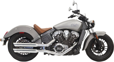 MUFFLERS 3" CHR SCOUT 17 - Throttle City Cycles