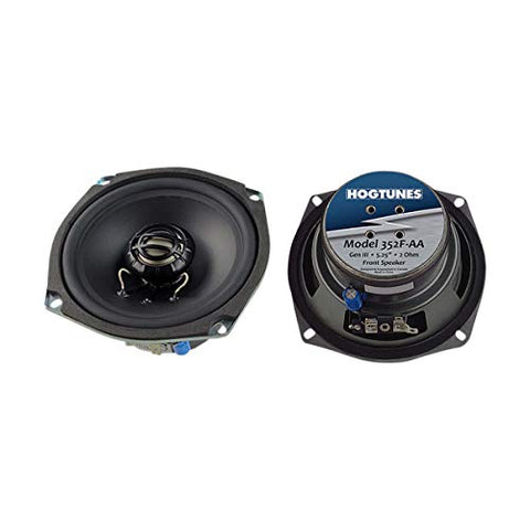 Hogtunes 5.25 inches Front Speakers - Throttle City Cycles