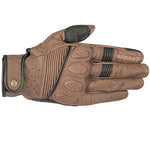 Alpinestars Crazy Eight Gloves (LARGE) (BROWN/BLACK) - Throttle City Cycles