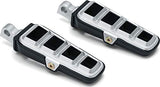 Kuryakyn 6667 Motorcycle Footpegs: Dillinger Pegs with Male Mount Adapters - Throttle City Cycles