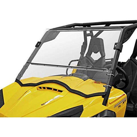 Quadboss UTV Folding Windshield for 11-12 CAN-AM COM1000XT - Throttle City Cycles