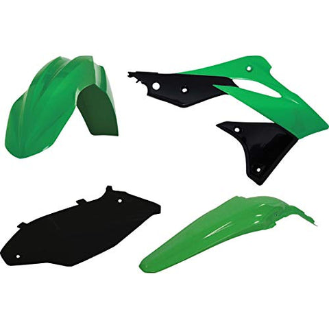 Acerbis 2314173914 Green standard size Fenders - Throttle City Cycles