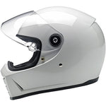 Biltwell Lane Splitter Helmet - Gloss White - Throttle City Cycles