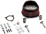 Arlen Ness 18-441 Chrome Big Sucker Performance Air Filter Kit - Throttle City Cycles
