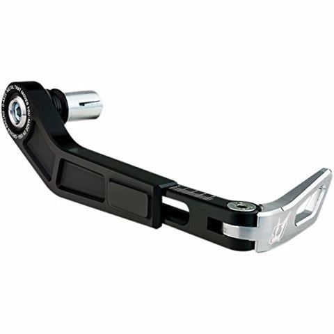 Driven Racing D-Axis Lever Guard - Left - Silver DXL2SL - Throttle City Cycles