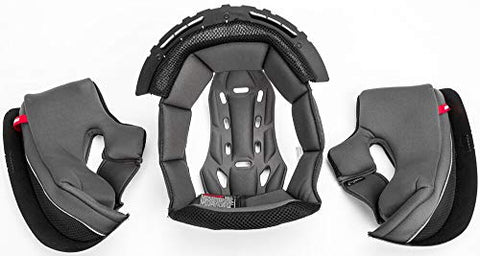 Scorpion Kwikwick EXO-R410 Liner Street Motorcycle Helmet Accessories - Grey/Medium - Throttle City Cycles