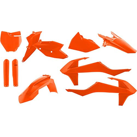 Acerbis Full Plastic Kit (16+ Orange) for 17-18 KTM 250SX - Throttle City Cycles