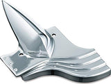 Kuryakyn 7772 Motorcycle Accent Accessory: Lower Front Frame Cover for 1991-2016 Harley-Davidson Motorcycles, Chrome - Throttle City Cycles