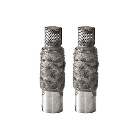 Freedom AC00065 Exhaust (Quiet Baffle/Pr 2-2 Sharp Curve Radius) - Throttle City Cycles