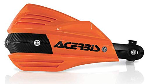 Acerbis 2374191008 Orange/Black Handguards - Throttle City Cycles