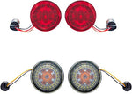 Custom Dynamics ProBEAM LED Inserts Signal Kit 1157 PB-BCM-KIT2 Front and Rear - Throttle City Cycles
