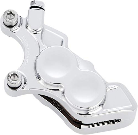 Arlen Ness 02-222 4-Piston Brake Front Caliper for 11.8in. Rotors - Chrome - Throttle City Cycles