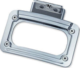 Kuryakyn LED Lighted Curved License Plate Frame - Throttle City Cycles