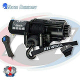 KFI Stealth Winch ATV/UTV 4500LB Synthetic Rope SE45-R2 705105573267 - Throttle City Cycles