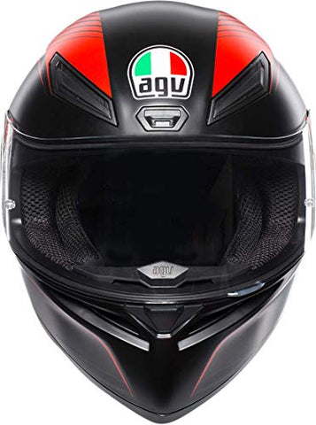 AGV エージーブイ K1 002-WARMUP MATT BLACK/RED fe7c2c1a-eadb-4fbc-ae39-