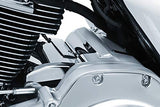 Kuryakyn 6416 Motorcycle Accent Accessory: Precision Starter Cover for 2017-19 Harley-Davidson Milwaukee-Eight Motorcycles, Chrome - Throttle City Cycles