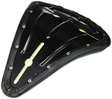 Biltwell SL-VIN-00-BS Slimline Solo Seat (With Smooth Hand-Stitched Cover, for Custom Applications) - Throttle City Cycles