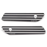 Arlen Ness 10-Gauge Saddlebag Black Latch Cover 03-608 - Throttle City Cycles