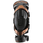 EVS Sports Unisex-Adult Axis Pro Knee Brace - Single (Black/Copper) - Throttle City Cycles