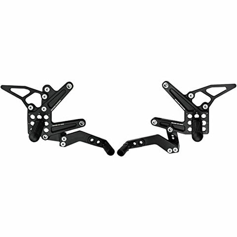 Driven Racing TT Rearsets DRP717BK - Throttle City Cycles