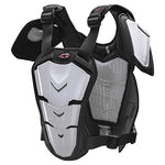 EVS Sports Unisex-Adult Revo 5 Roost Deflector (White, Small/Medium) - Throttle City Cycles