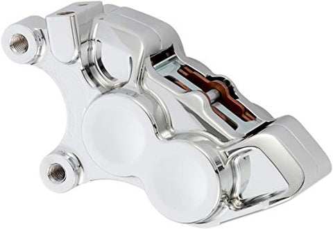 Arlen Ness 02-220 4-Piston Brake Front Caliper for 11.8in. Rotors - Chrome - Throttle City Cycles