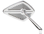 Arlen Ness Diamond Billet Mirror Left Hand Chrome 13-127 - Throttle City Cycles