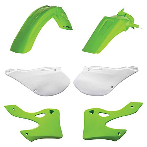 Acerbis Plastic Kit - Original 02, Color: Green 2071000243 - Throttle City Cycles