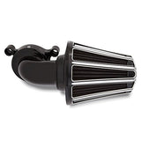 Arlen Ness Monster Big Sucker Intake Cover (10-Gauge) (Black) - Throttle City Cycles