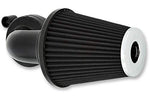 Arlen Ness 90 Degree Monster Sucker Air Cleaner No Cover Black 81-039 - Throttle City Cycles