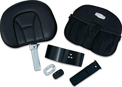 Kuryakyn 8931 Motorcycle Accessory: Plug-N-Go Driver Seat Backrest Pad for 2001-17 Honda Gold Wing GL1800 Motorcycles, Black - Throttle City Cycles
