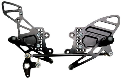 Vortex RS205K Black Rear Set - Throttle City Cycles