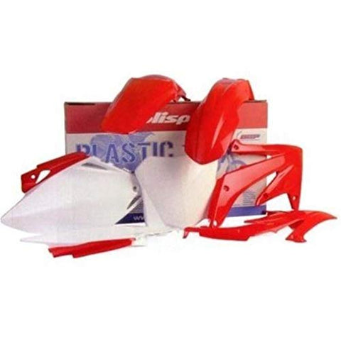 Polisport Plastic Kit - OEM Color , Color: Red 90154 - Throttle City Cycles