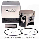 NAMURA PISTONS. All Namura pistons have Molybdenium/Teflon skirt coatings that minimize resistance and wear to provide extended life. All Namura pistons have anodized domes that provide superior heat resistance. All Namura pistons have super-high silicone - Throttle City Cycles