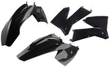 Acerbis Plastic Kit - Black , Color: Black 2071130001 - Throttle City Cycles